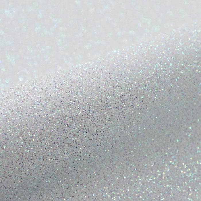 Rainbow White - Glitter HTV