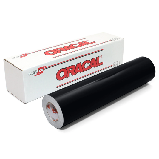 Oracal 651 Matt :- Black - 070 - 300mm x 10 Metres