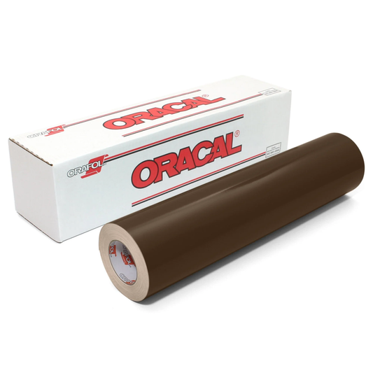 Oracal 651 Matt :- Brown - 080 - 300mm x 10 Metres