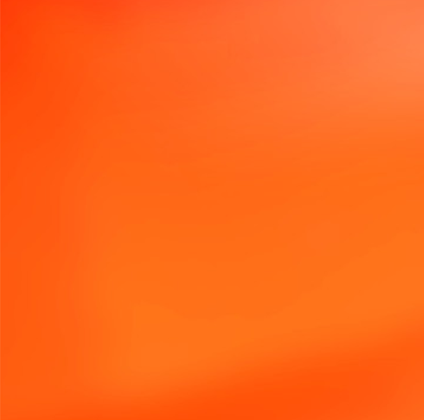 Mirrored Chrome Self Adhesive :- Fluo Orange  - 300mm x 1 metre