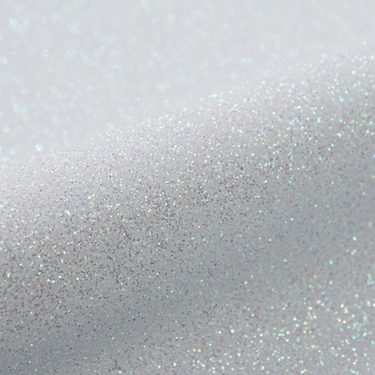 Siser Glitter :- Rainbow White (G0105) 500mm x 10 Metres