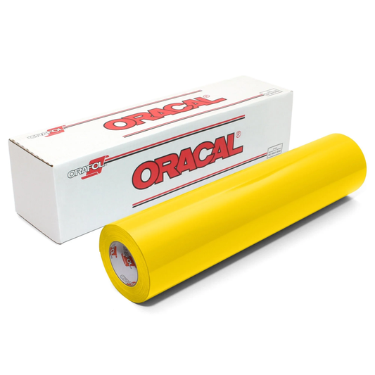 Oracal 651 Gloss :- Light Yellow - 022