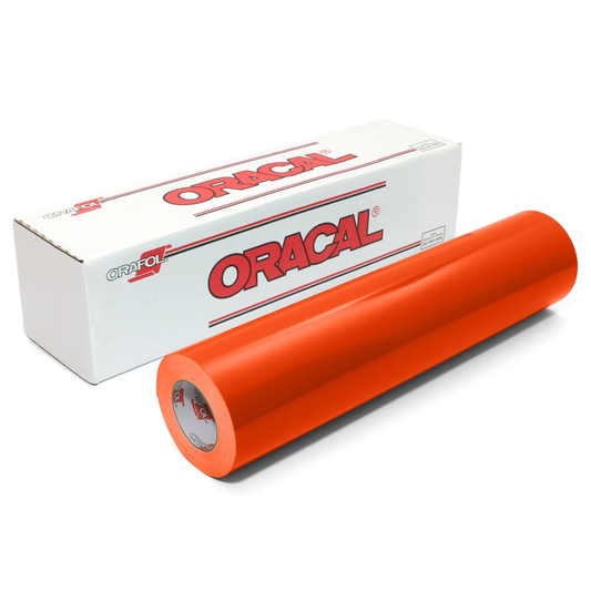 Oracal 651 Matt :- Orange Red - 047 - 300mm x 10 Metres