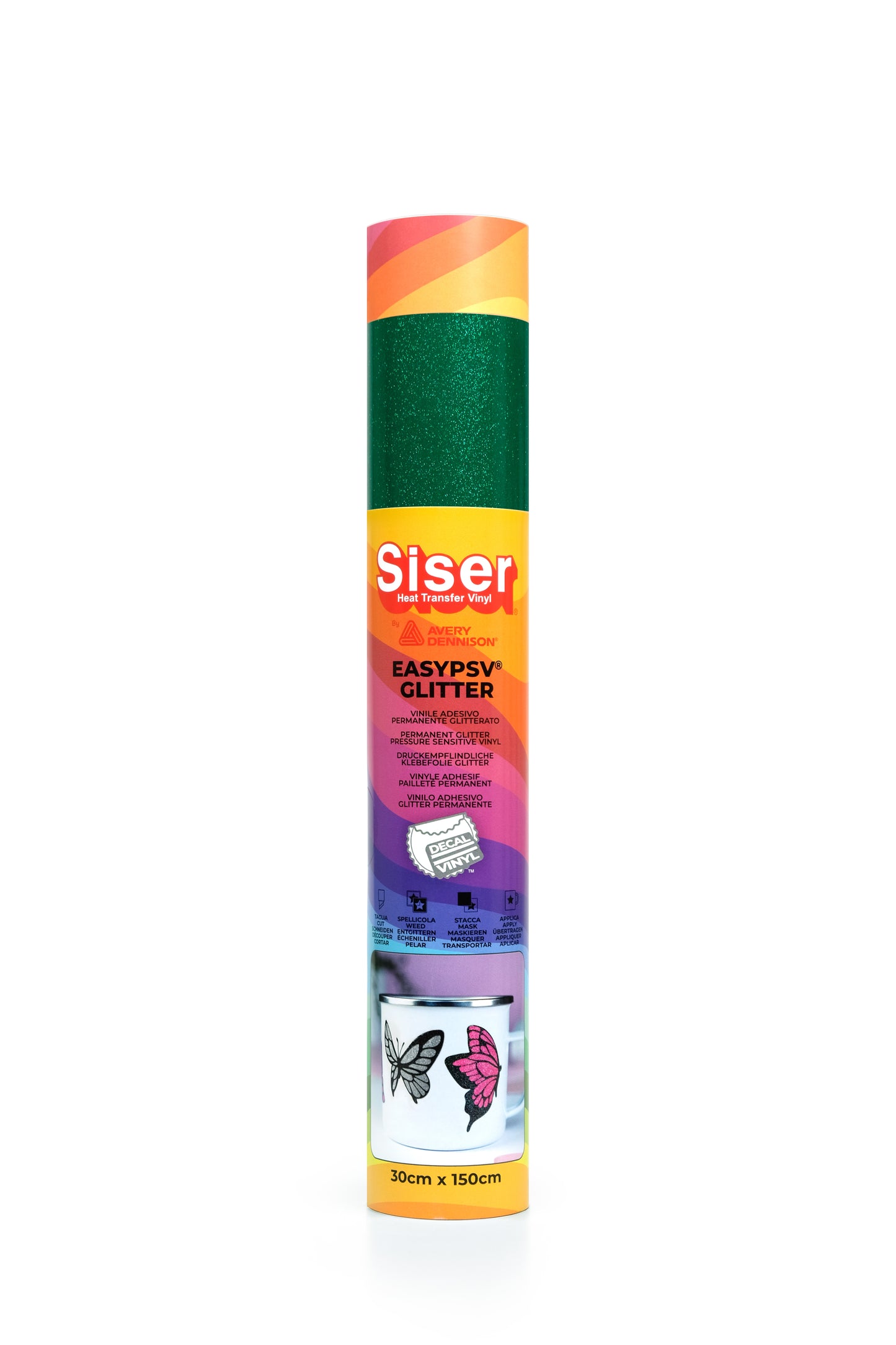 Siser EasyPSV Glitter - Emerald Envy - 1.5m x 300mm