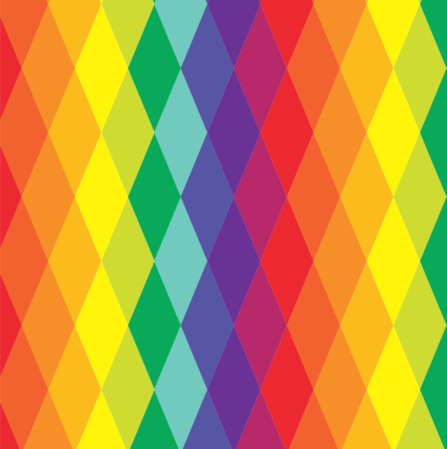 HTV Pattern Vinyl - Rainbow 6