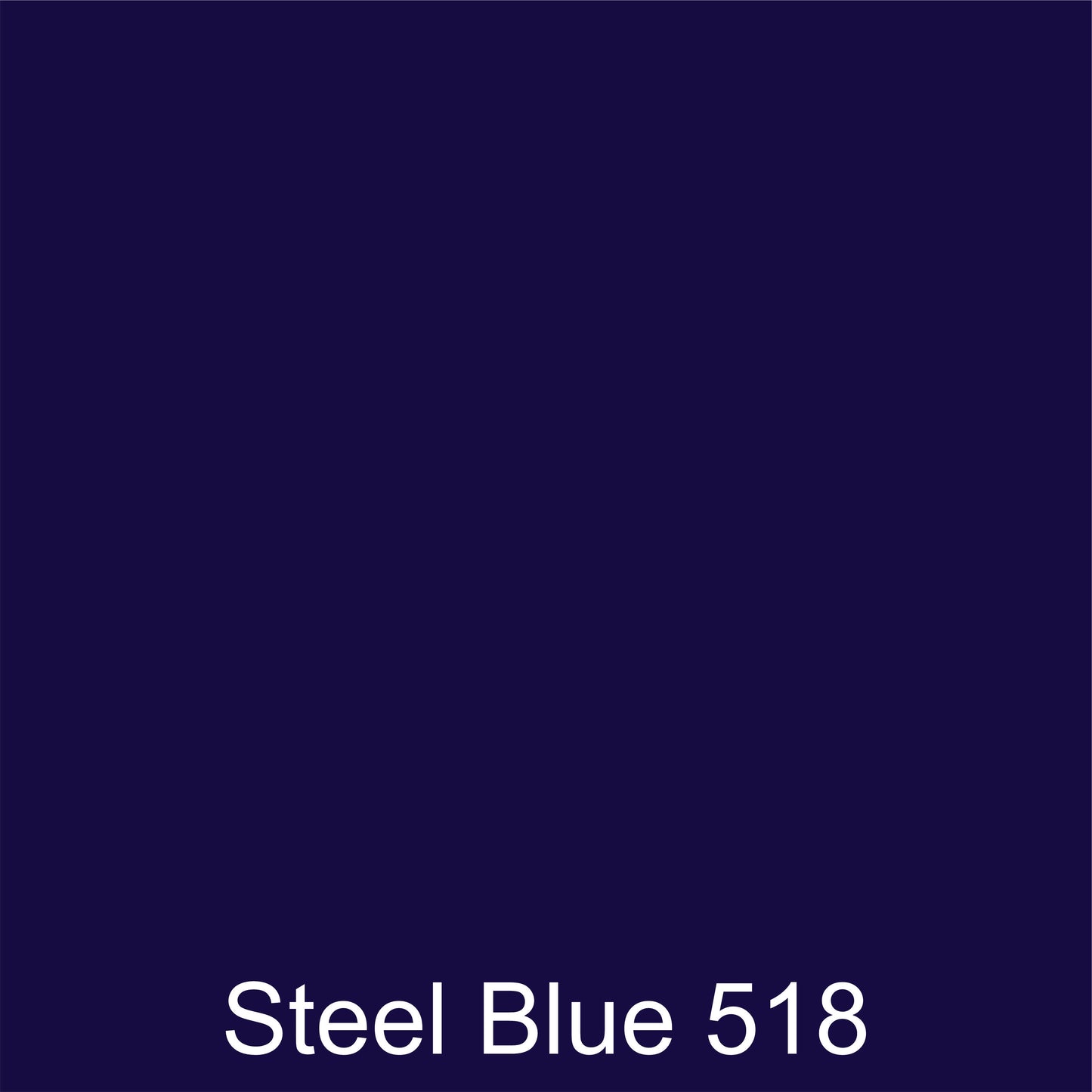Oracal 651 Gloss :- Steel Blue - 518 - 300mm x 10 Metres