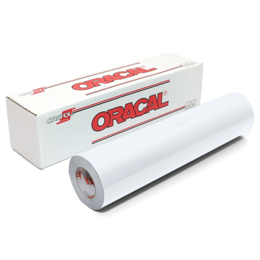 Oracal 651 Matt :- White - 010 - 300mm x 10 Metres