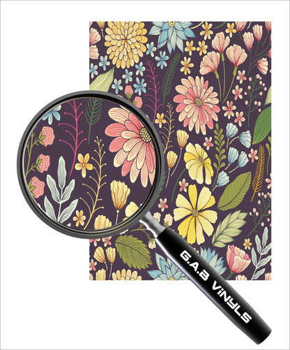 Self Adhesive Pattern Vinyl - Floral 3