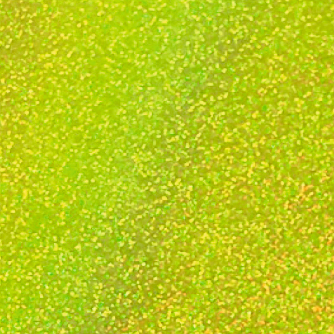 Holographic Sparkle Self Adhesive :- Fluo Yellow - Mini Roll