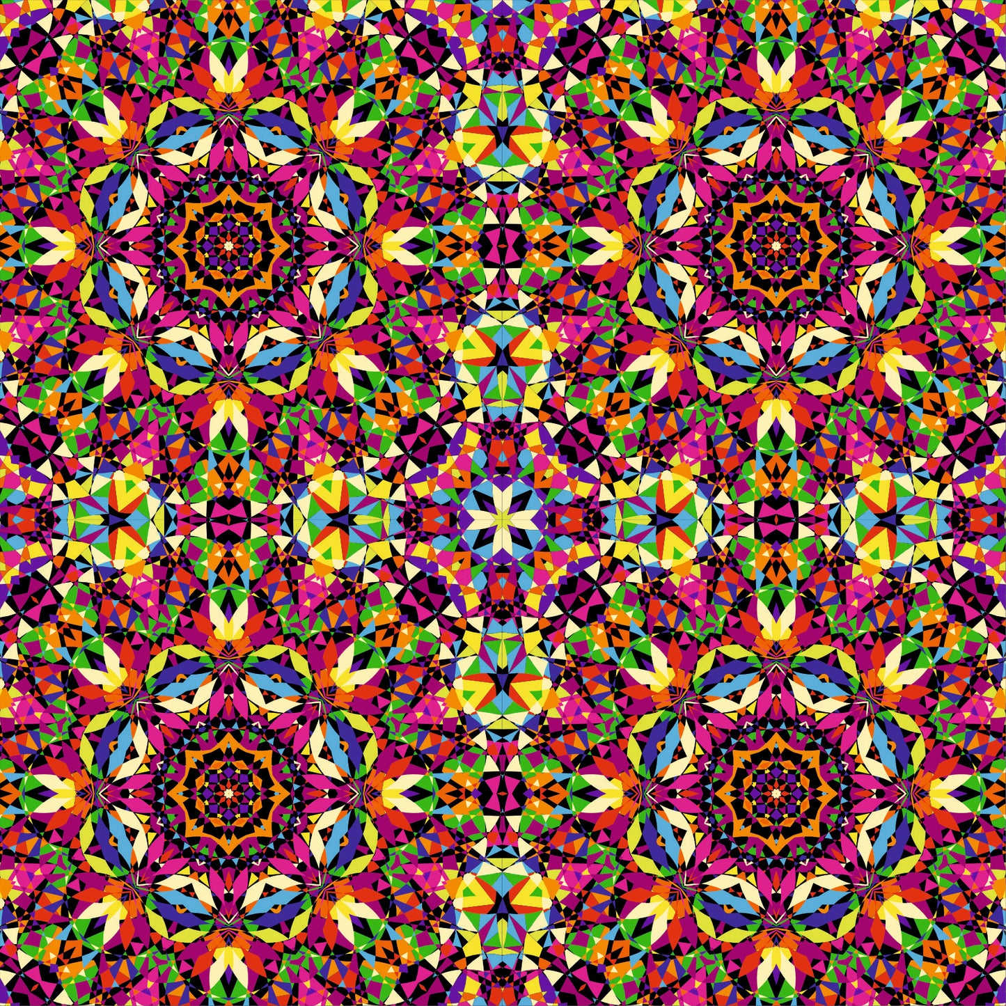 Self Adhesive Pattern Vinyl - Kaleidoscope 3