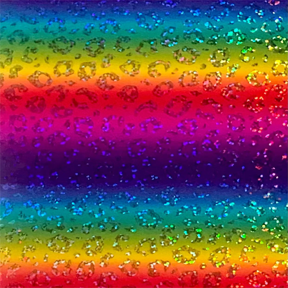 Holographic Rainbow :-Rainbow Leopard - Metre