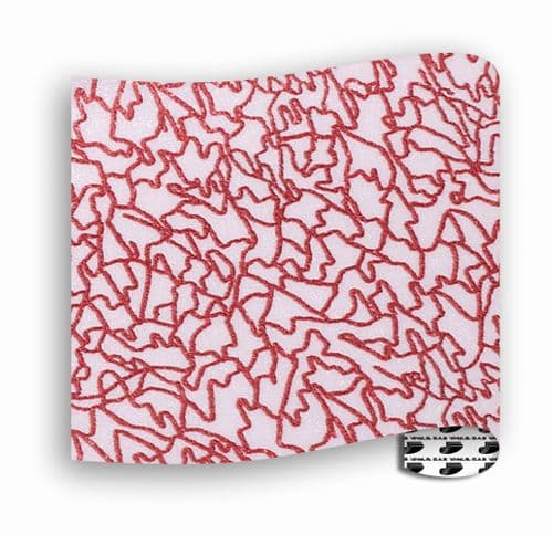 Glitter Patterns (Textured) - Abstract Red - Mini Roll